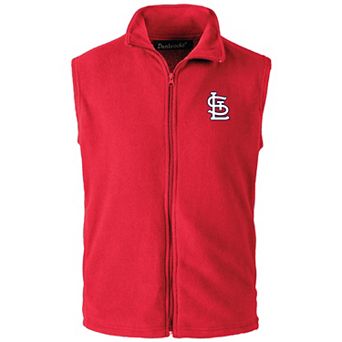 Men's Dunbrooke Red St. Louis Cardinals Full-Zip Vest