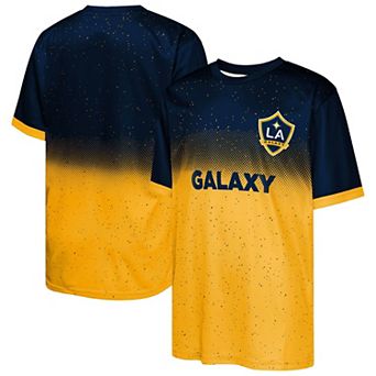Youth Outerstuff Navy LA Galaxy Stalwart Defender T-Shirt