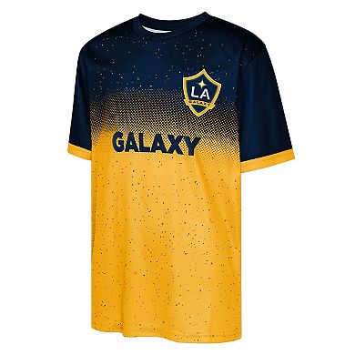 Youth Outerstuff Navy LA Galaxy Stalwart Defender T-Shirt