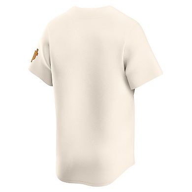 Men's Nike Natural Tennessee Volunteers Alternate Limited Baseball Fashion Jersey