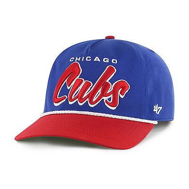 Men's '47 Royal Chicago Cubs Dropshadow Rope Hitch Adjustable Hat