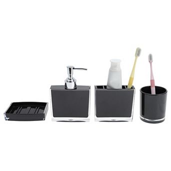 1 Set Lightweight Bathroom Accessories Set for Bathroom Vanities