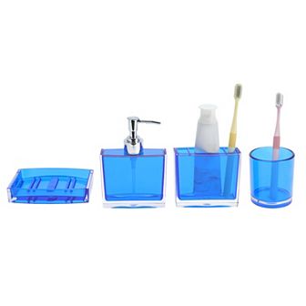 1 Set Lightweight Bathroom Accessories Set for Bathroom Vanities