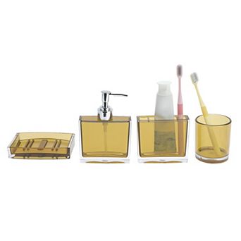 1 Set Lightweight Bathroom Accessories Set for Bathroom Vanities