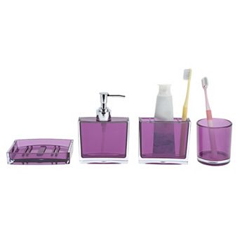 1 Set Lightweight Bathroom Accessories Set for Bathroom Vanities