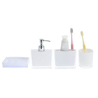 1 Set Lightweight Bathroom Accessories Set for Bathroom Vanities