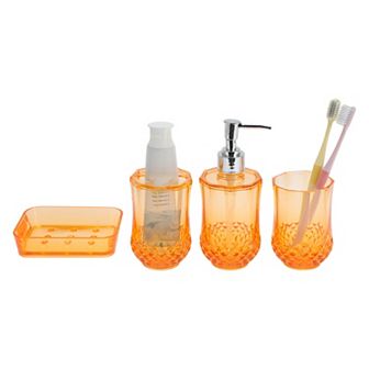 1 Set Durable Bathroom Accessories Set for Bathroom Vanities