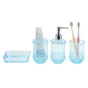 1 Set Durable Bathroom Accessories Set for Bathroom Vanities