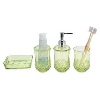 1 Set Durable Bathroom Accessories Set for Bathroom Vanities