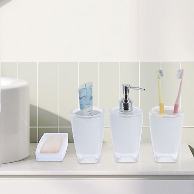 1 Set Reusable Bathroom Accessories Set for Bathroom Vanities