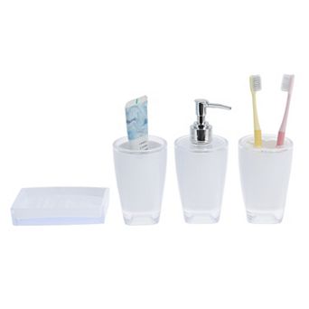 1 Set Reusable Bathroom Accessories Set for Bathroom Vanities