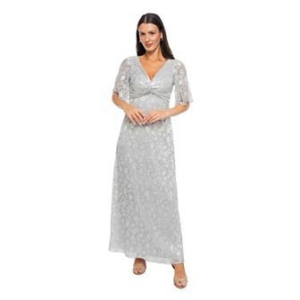 Women's Marina Pleated Knot Gown