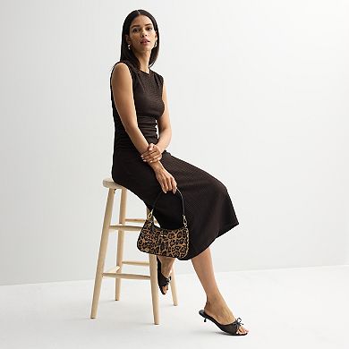 Women's Nine West Midi Knit Dress