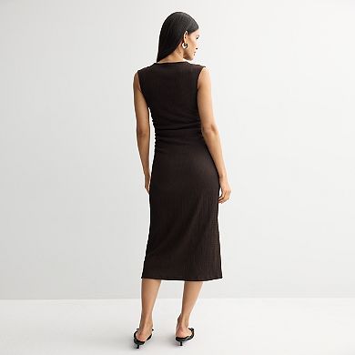 Women's Nine West Midi Knit Dress