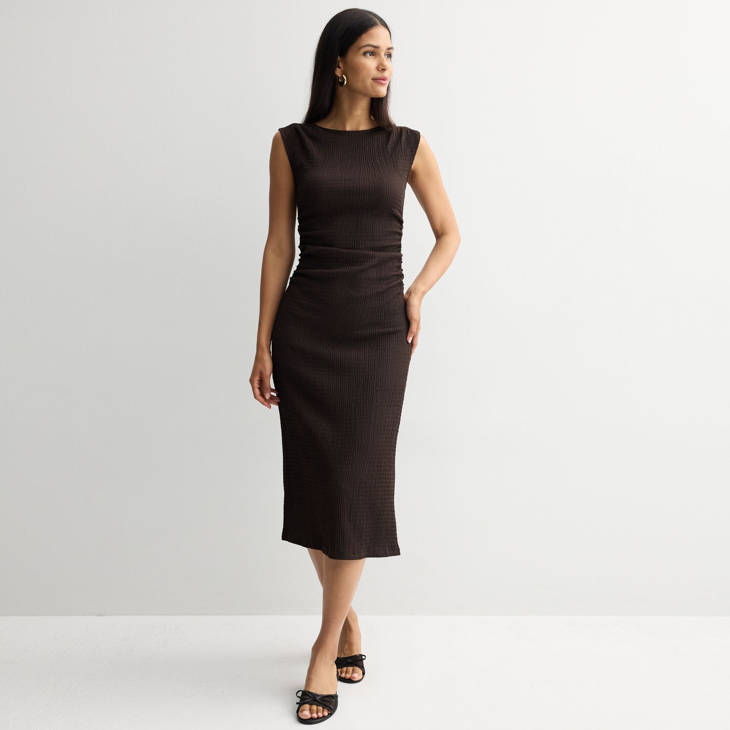 Женские платья Nine West Midi Smocked Dress