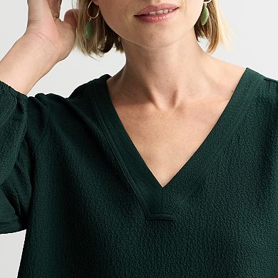 Women's Nine West Long Sleeve Tunic