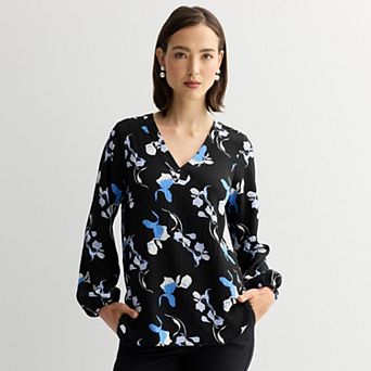 Women's Nine West Long Sleeve Tunic