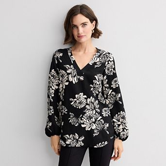 Women's Nine West Long Sleeve Tunic