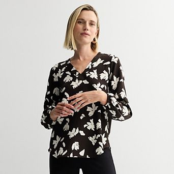 Women's Nine West Long Sleeve Tunic
