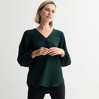 Women's Nine West Long Sleeve Tunic