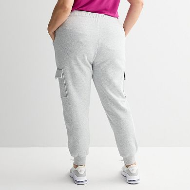 Plus Size Tek Gear® Ultrasoft Fleece Cargo Joggers