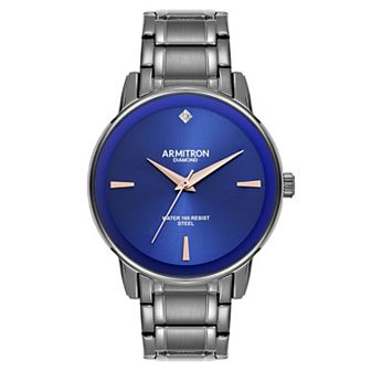 Armitron Men's Diamond Accent Dress Watch - 20-5263NVDG