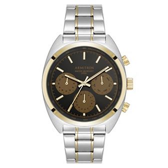 Armitron Men's Two-Tone Date Subdial Watch - 20-5625BKTT