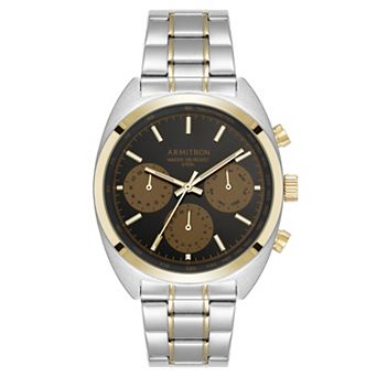 Armitron Men's Two-Tone Date Subdial Watch - 20-5625BKTT