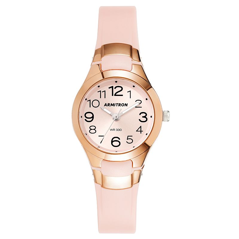 Armitron Women's Pro Sport Analog Watch - 25-6418PBH, Size: 27 mm, Pink