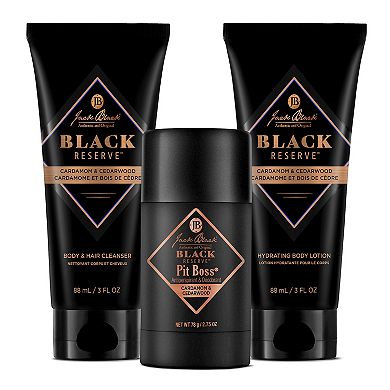 Jack Black Black Reserve Body Set