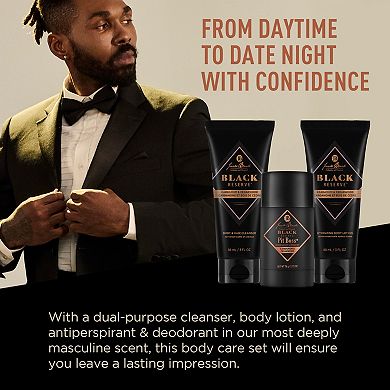 Jack Black Black Reserve Body Set
