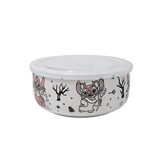 Disney's Stitch Covered Food Storage Bowl