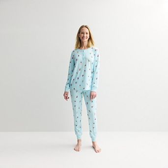 Women's Jammies For Your Families® Hit the Slopes Pajama Top & Pajama Bottoms Set