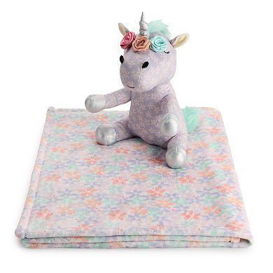 The Big One Kids™ Purple Unicorn Buddy & Throw
