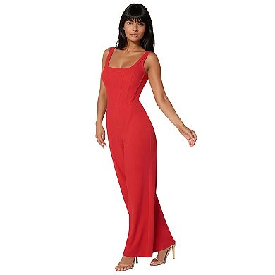 Women's bebe Corset Jumpsuit
