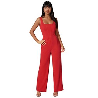Women's bebe Corset Jumpsuit