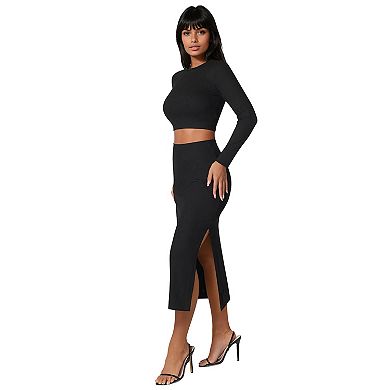 Women's bebe 2-pc. Ribbed Sweater Set