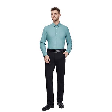 Men's Savile Row Classic Fit Poplin Dress Shirt