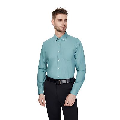 savile row dress shirts The Savile Row Company Button Up Dress Shirt Men's XL 17-17.5 34/35 Classic  Fit
