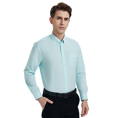 Men's Savile Row Button-Down Poplin Shirt