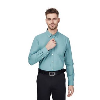 Men's Savile Row Classic Fit Poplin Dress Shirt