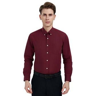 Men's Savile Row Button-Down Poplin Shirt