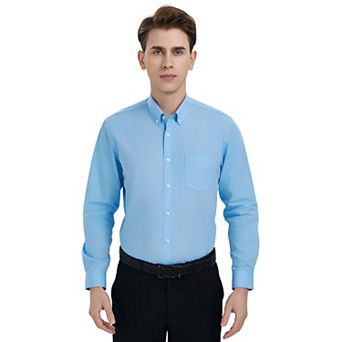 Men's Savile Row Classic Fit Poplin Dress Shirt