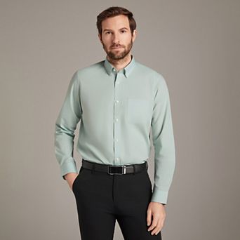 Men's Savile Row Classic Fit Poplin Dress Shirt