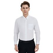 Men's Haggar eCLo Stria Classic-Fit Flat-Front Dress Pants