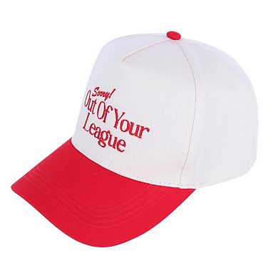 David & Young Women's Out of Your League Two Toned Baseball Cap