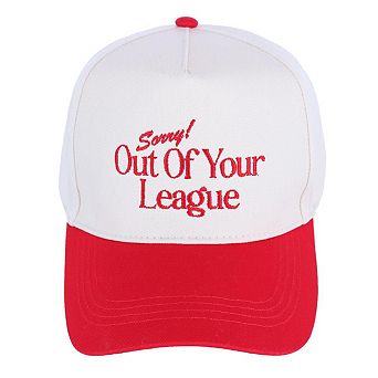 David & Young Women's Out of Your League Two Toned Baseball Cap