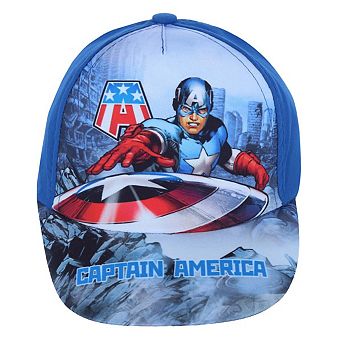 Textiel Trade Boy's Marvel Captain America Baseball Cap