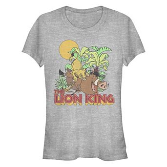 Disney's The Lion King Simba, Timon & Pumba Jungle Games Juniors' Fitted Graphic Tee