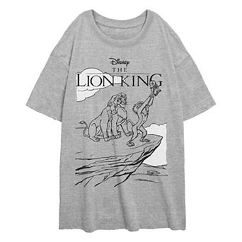 Disney's The Lion King Simba Cub Announcement At Pride Rock Juniors' Oversized Graphic Tee